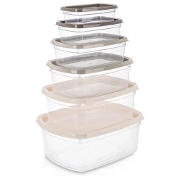 Food Containers with Lid 6 pcs