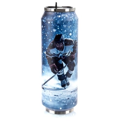 Thermobecher Hockey 700 ml | Kaffeebecher to go, Reisebecher, Doppelwand, Mug, Vakuum
