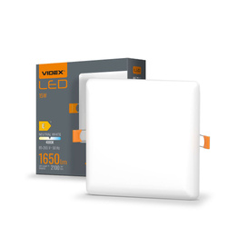 LED Frameless Downlight Fixture VIDEX-DOWNLIGHT-LED-DLFS-15W-NW