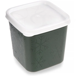 Food Container with Lid Green 380 ml