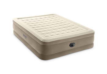 Dwuosobowy materac dmuchany 152x203x46 cm łóżko pompka 220V INTEX 64428 ND