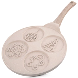 Spiegeleipfanne Granit 4 Loch 26 cm | Pfanne, Pancake, Spiegelei, Antihaft-Beschichtung