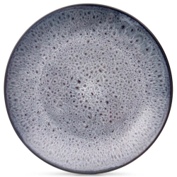 Dessert Plate Ceramic Purple 20.5 cm