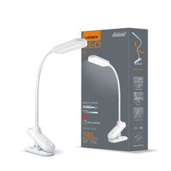 LED Dimmable Desk Lamp VIDEX-DESK-LAMP-HELSINKI-WHITE