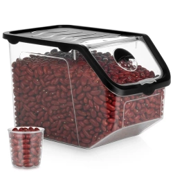 Vegetable Storage Container with Lid Transparent 12 l