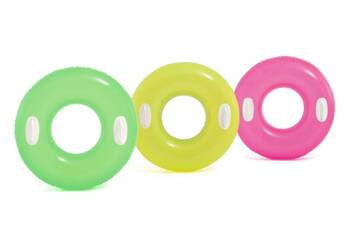 Koło plażowe o średnicy 76 cm Intex 59258 pomarańcz