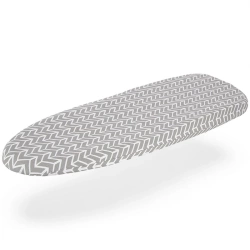 Bügelbrettbezug aus Baumwolle Grau 77x31 cm | Bügeltischbezug, Bezug