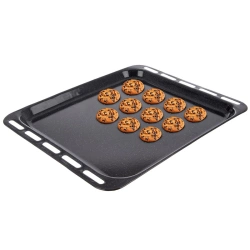 Backblech Emaillierte 44.5x36x2 cm | zum Backen und Braten, Kuchenblech, Backofenblech, Ofenblech, Antihaftbeschichtung