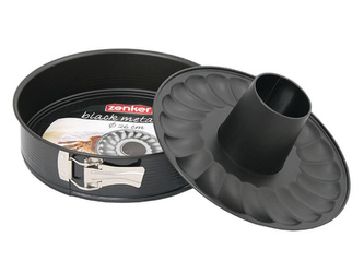 Forma do pieczenia z odpinanym dnem Black Metallic, Ø26 cm Zenker