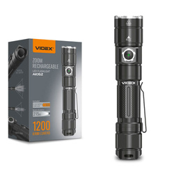 LED Portable Flashlight VIDEX VLF-A105Z 1200Lm 5000K
