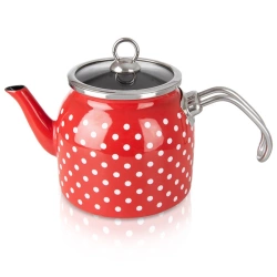 Water Kettle Enamel TECKA 1.1 l