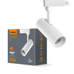 LED Track Light VIDEX-TOR-10W-WHITE