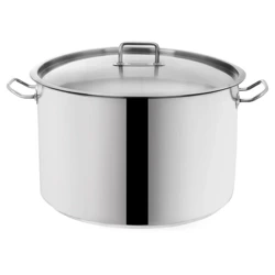 Pot Steel with Lid 40 cm, 30 l