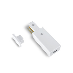 1-Phase End Connector Kit VIDEX White