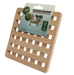 Podstawka drewniana kwadratowa FACKELMANN 521339