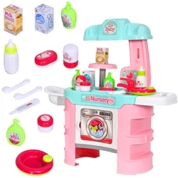 Zestaw małej pielęgniarki Szpital - stół do kąpieli + LALKA 008-910