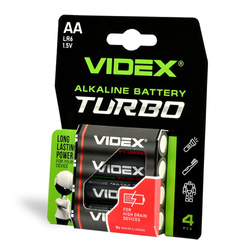 Bateria alkaliczna Turbo AA 4 szt.