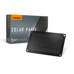 Portable solar charger VIDEX VSO-F505U 5W