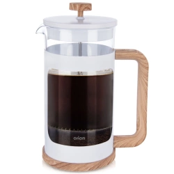 Kaffeepresse aus Glas WHITELINE 1 l | Kaffeebereiter, Kaffeemaschine, Teebereiter French Press, für Tee und Kaffee