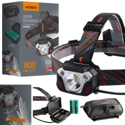 Latarka czołowa LED VIDEX 1400Lm 6500K