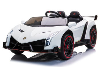 Pojazd Lamborghini Veneno Biały