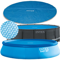 Pokrywa solarna do basenów o średnicy 457 cm Intex 29023