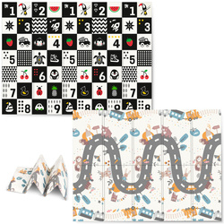 Mata piankowa edukacyjna składana 200 x 150 x 1 cm