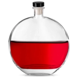 Flasche mit Korken aus Glas 520 ml | Glasflaschen, Öl, zum befüllen, Schnapsflasche, Essig