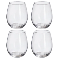 Trinkgläser 400 ml 4 Stk. | Wassergläser Saftgläser, Set, Longdrinkgläser