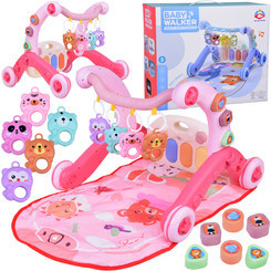 Mata edukacyjna Pchacz Zabawki Zestaw dla maluszka 3w1 ZA5403