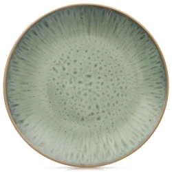Dessertteller aus Keramik Grün GLAZE 20.5 cm | Salatteller, Essteller, Geschirr, Teller, Frühstücksteller
