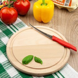 Deska okrągła drewniana bukowa 24 cm FACKELMANN 32530