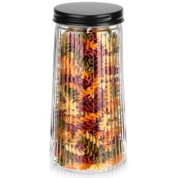 Dry Food Storage Container Glass with Lid 1.4 l