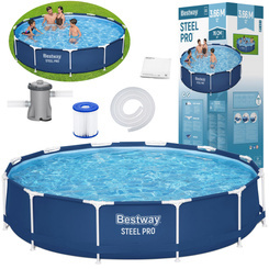 Bestway Frame Pool 366cm x 76cm 7in1 Pump + Filter 56681
