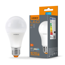 LED Bulb VIDEX-E27-A65-15W-CW