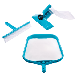 Zestaw do czyszczenia basenu-Intex 29056 szczotka,siatka,odkurzacz