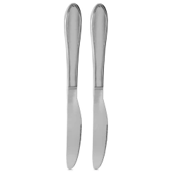 Messer Edelstahlmesser Tischmesser Tafelmesser aus Edelstahl Conic 2 Stk.