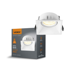 Recessed spotlight luminaire VL-SPF09S-W